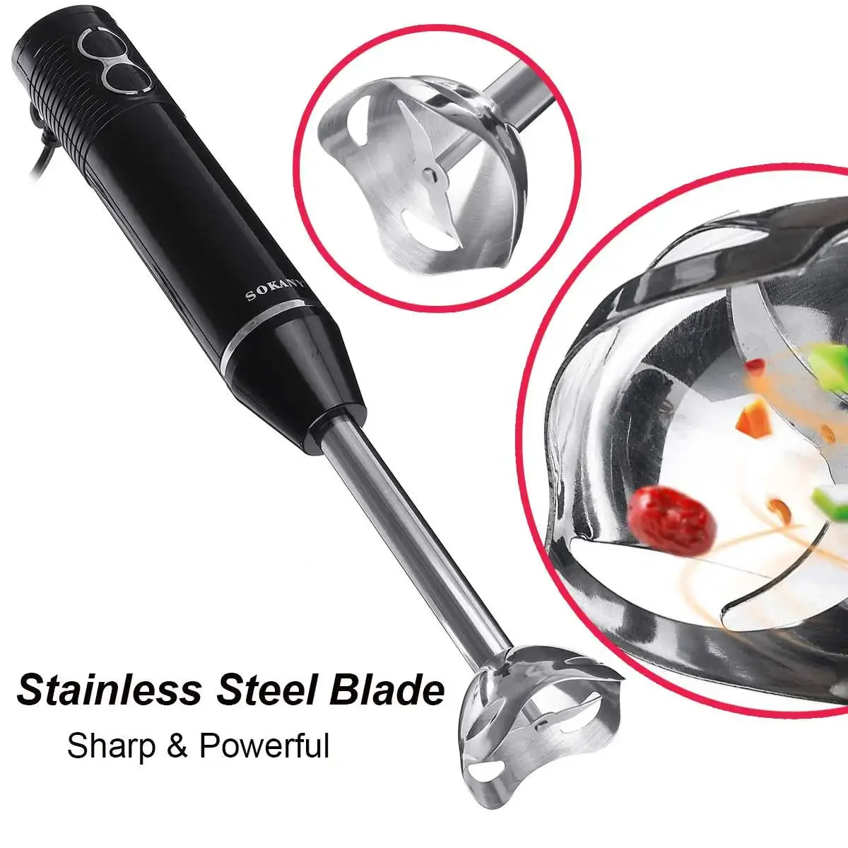 SwiftBlend Pro 300W Hand Blender