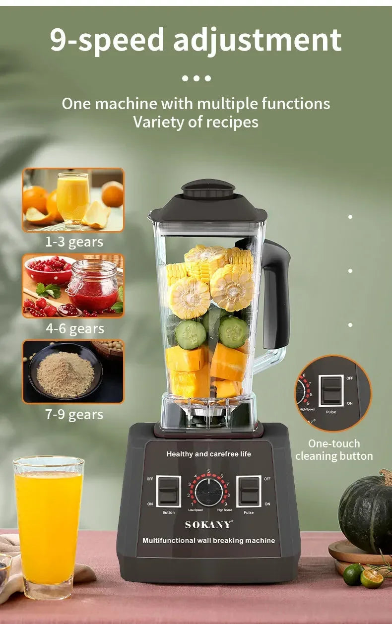 Houselin PowerBlend 5000W Professional Blender