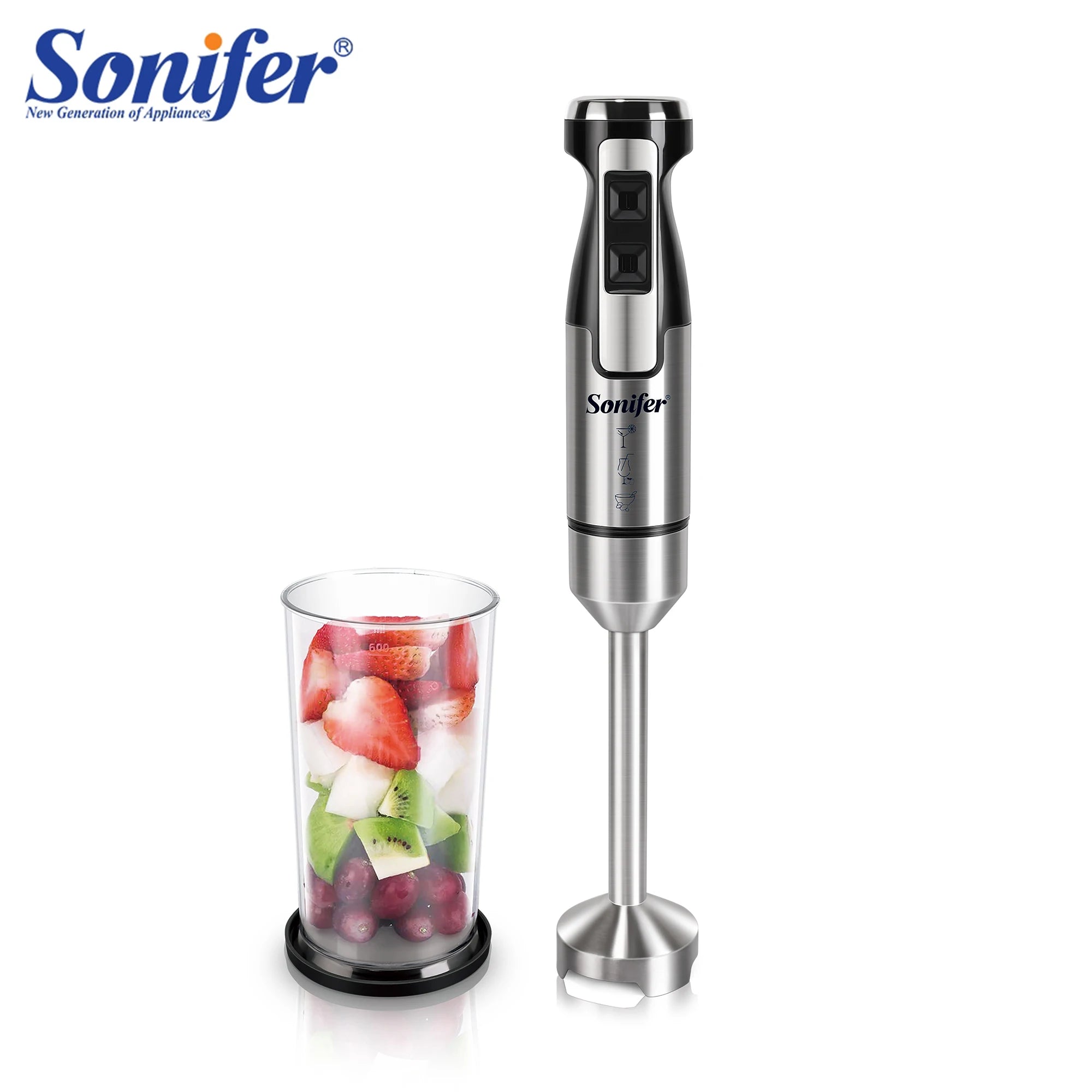 Sonifer 500W Hand Blender Immersion Food Mixer