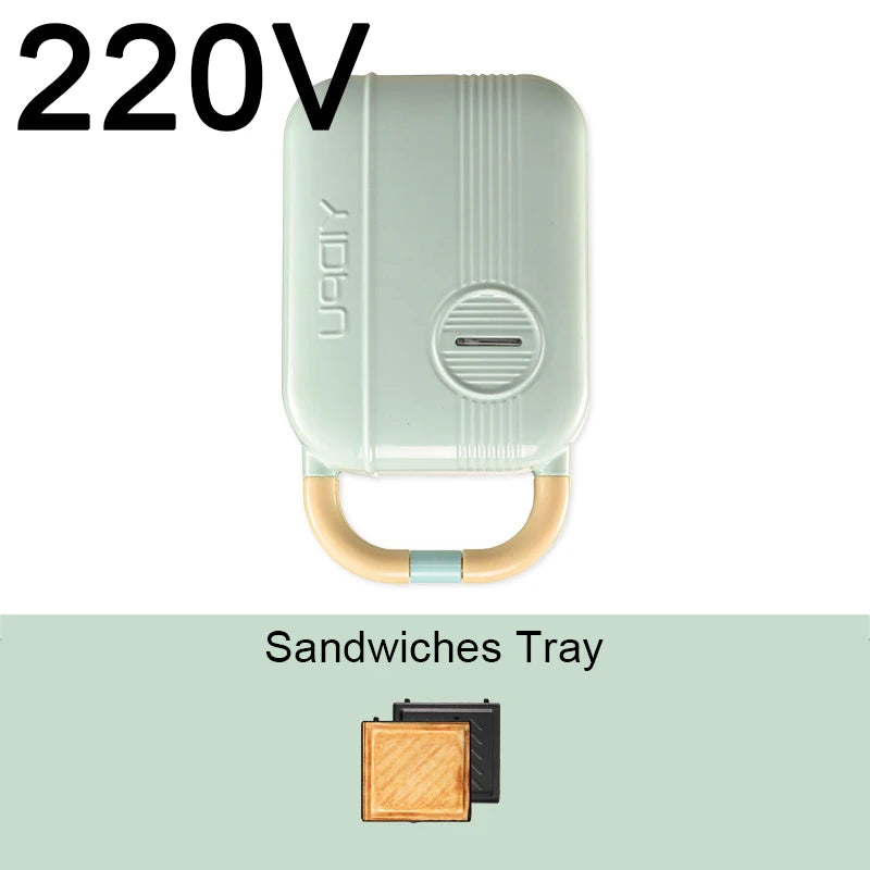 Multi-Functional Mini Sandwich and Breakfast Maker