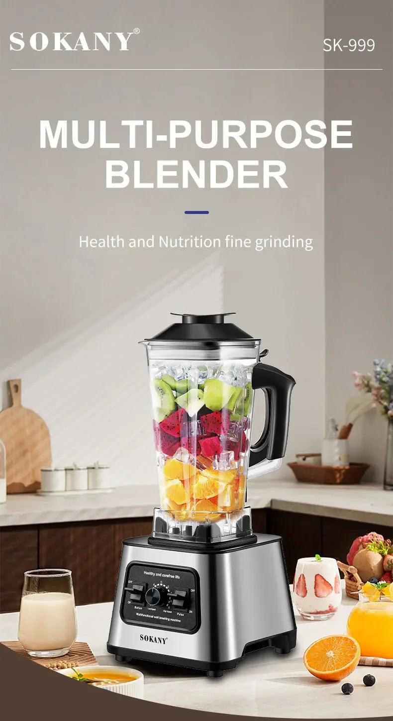 Houselin 6000W Multifunctional Blender Smoothie Maker