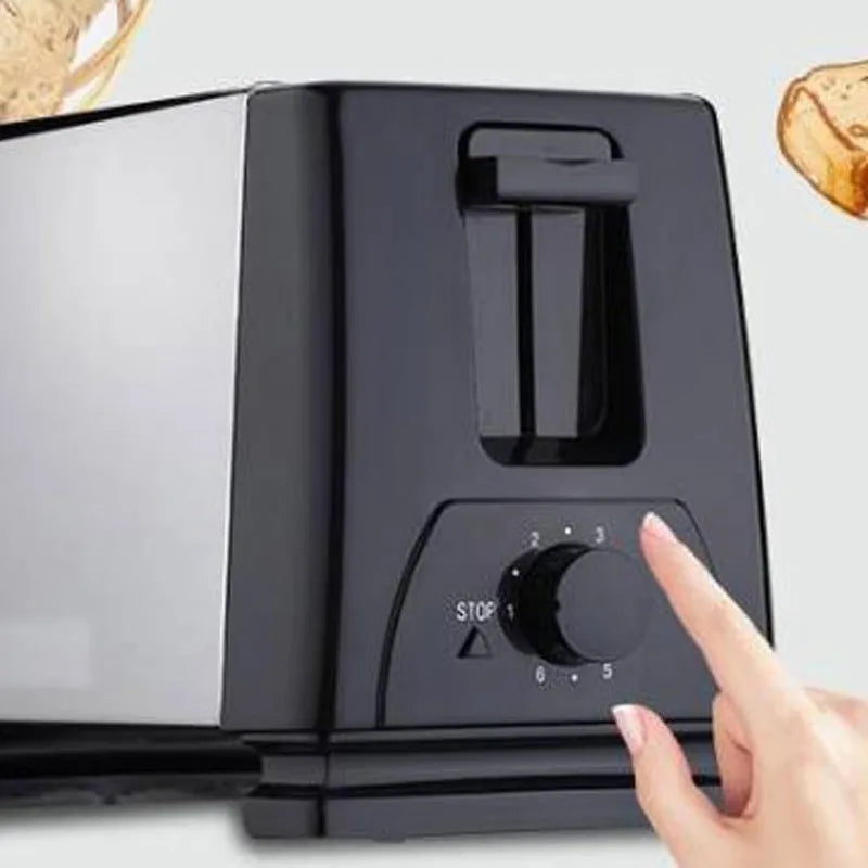 DUTRIEUX 750W Electric 2-Slice Toaster Machine