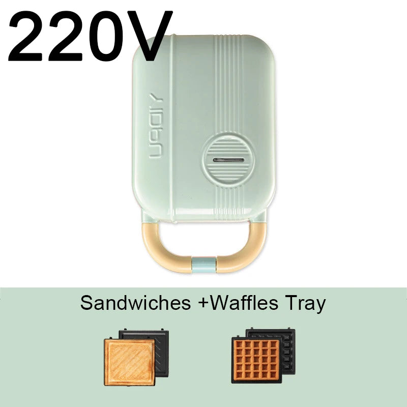 Multi-Functional Mini Sandwich and Breakfast Maker