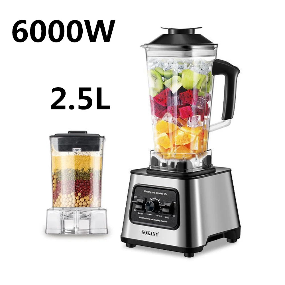 Sokany 6000W Professional Portable Blender