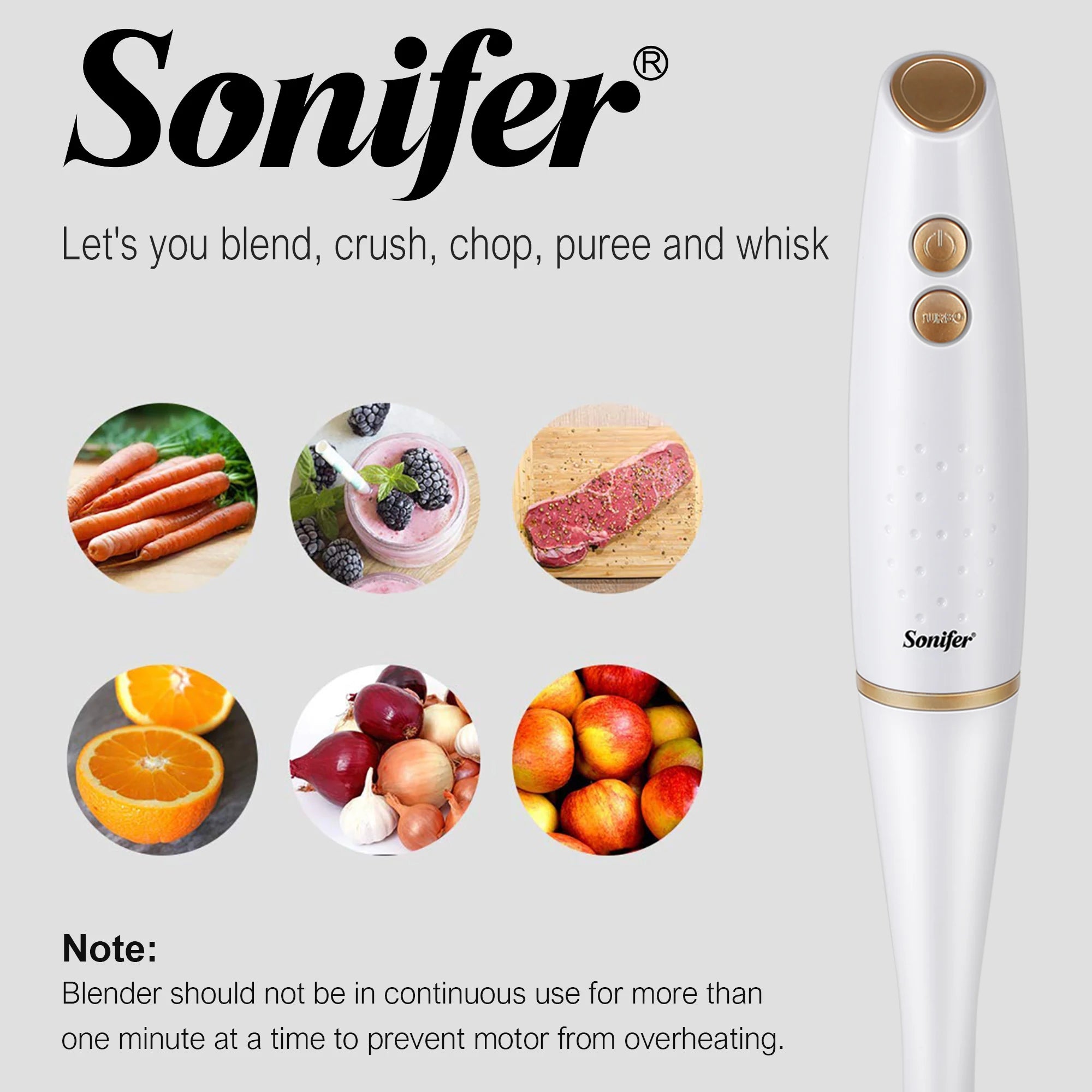 Sonifer SF-8103 Hand Blender