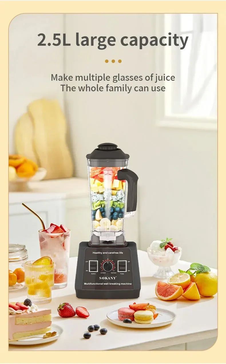 Houselin PowerBlend 5000W Professional Blender